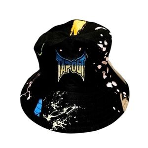 Forever 21 x Tapout Paint Splatter Embroidered Bucket Hat